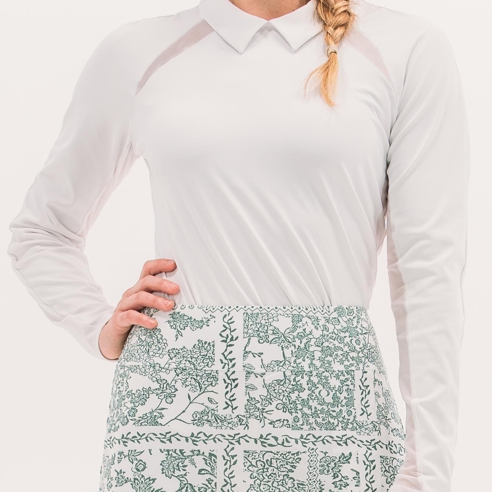 White Long Sleeve Top